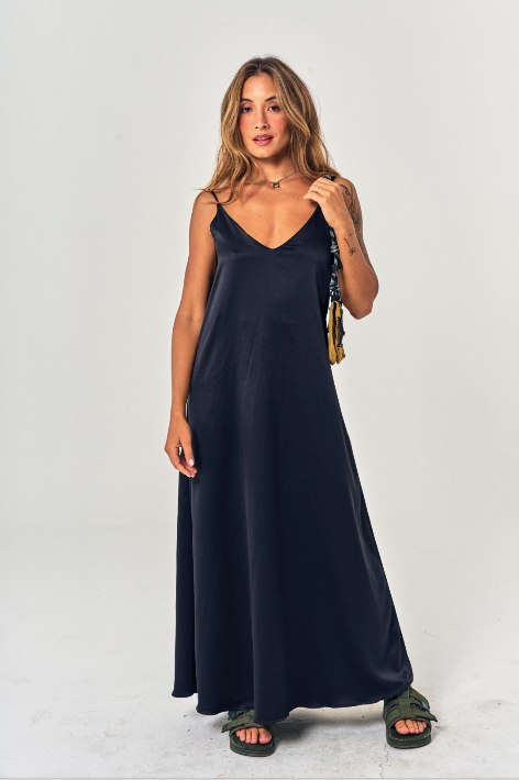 Vestido longo sleep dress