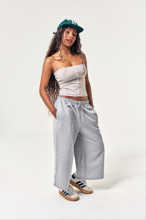 Top sem alça- tomara que caia em tecido poliamida