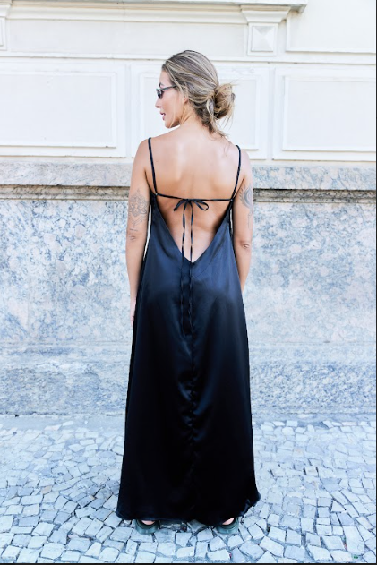 Vestido longo sleep dress