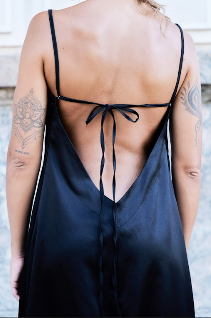 Vestido longo sleep dress