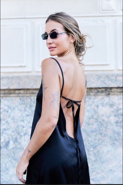 Vestido longo sleep dress