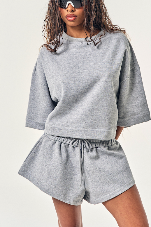 Shorts Moletom