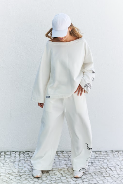 Calça Moletom Oversize