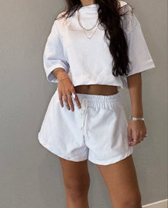 Shorts Moletom