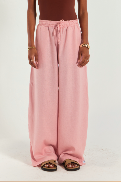 Calça Maré- oversize linho