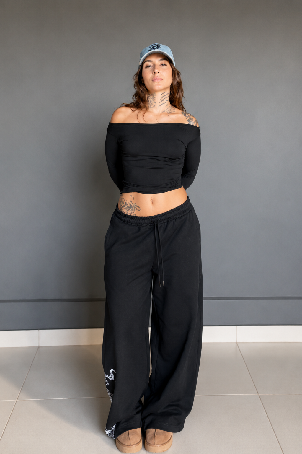 Calça Moletom Oversize