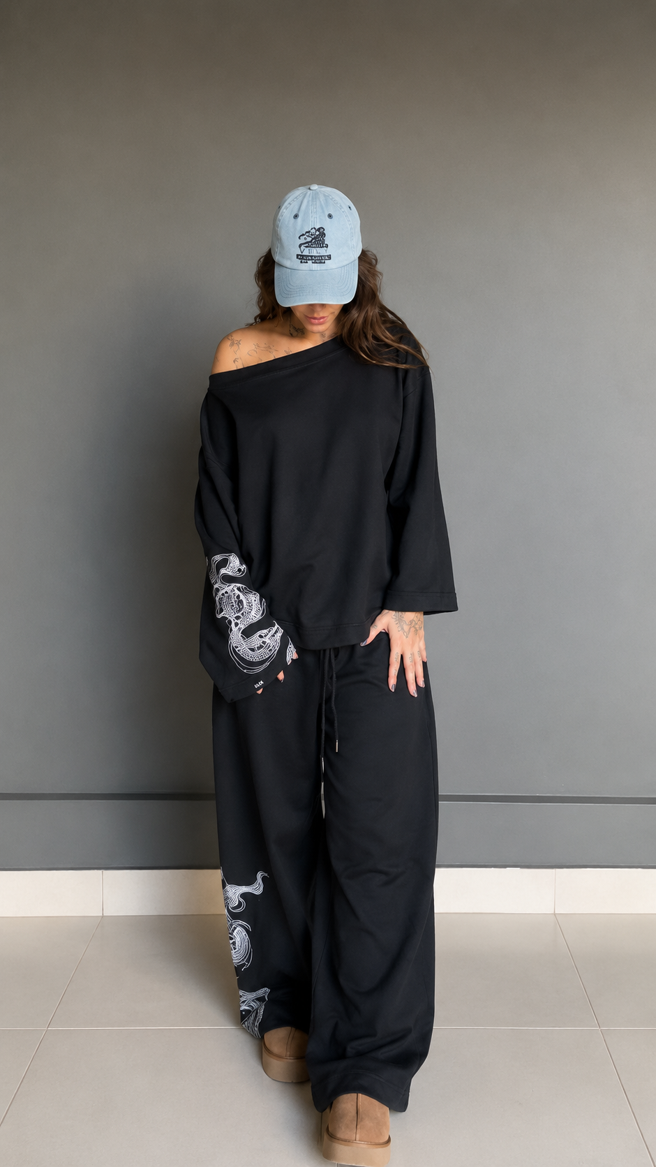 Calça Moletom Oversize